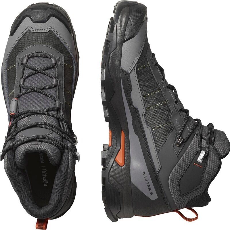 Neu Eingetroffen Salomon Herren Multifunktionsstiefel SHOES X ULTRA 5 MID GTX - Asphalt/Castlerock/Gebrannter Ocker