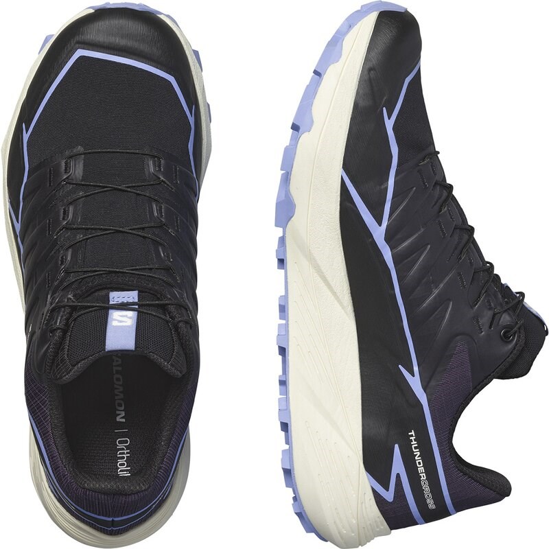 Neu Eingetroffen Salomon Damen Trailrunningschuhe SHOES THUNDERCROSS GTX W - Schwarz/Nachtschatten/Hortensie