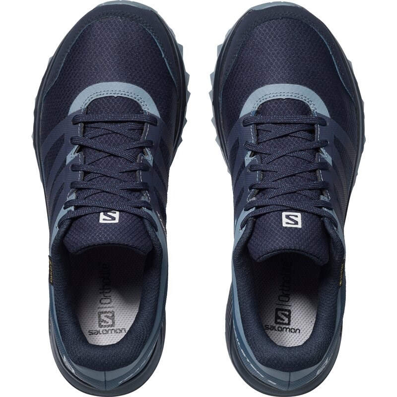 Neu Eingetroffen Salomon Damen Trailrunningschuhe TRAILSTER 2 - Blau/Dunkelblau/Schwarz/Grau