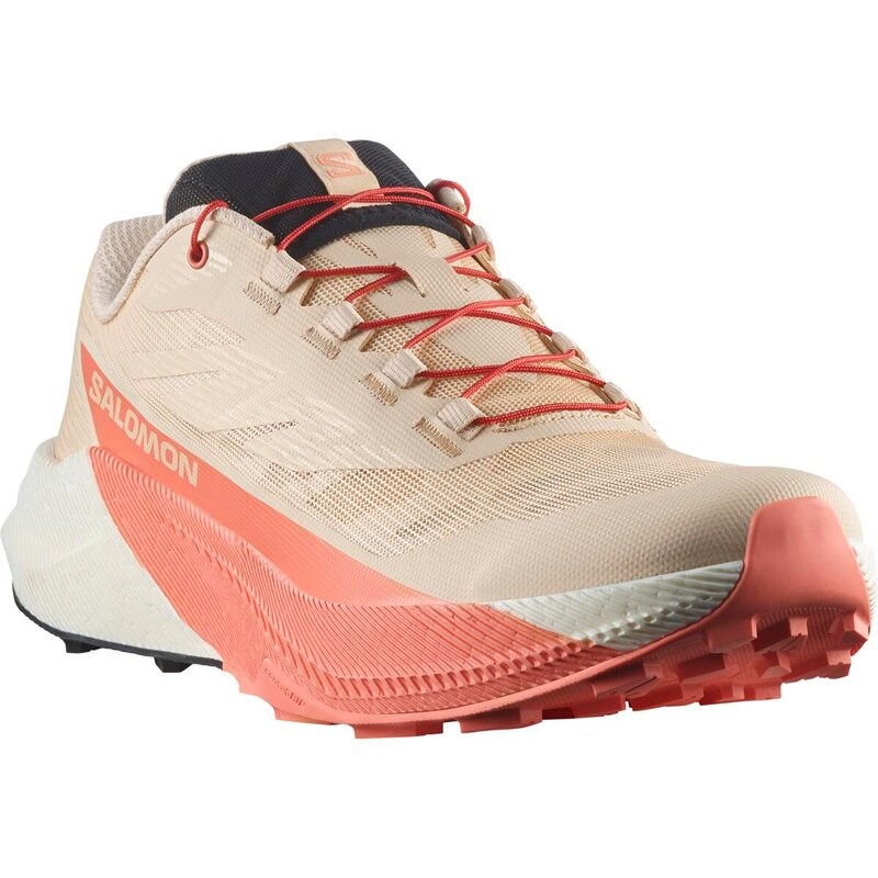 Neu Eingetroffen Salomon Damen Trailrunningschuhe SHOES PULSAR W Tender - Zarter Pfirsich/Vanilleeis/Fusion Cor