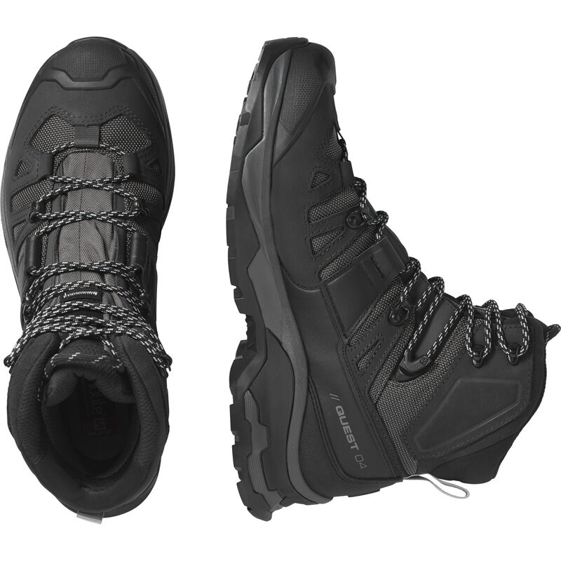 Neu Eingetroffen Salomon Herren Trekkingstiefel SHOES QUEST 4 GTX - Magnet/Schwarz/Steinbruch