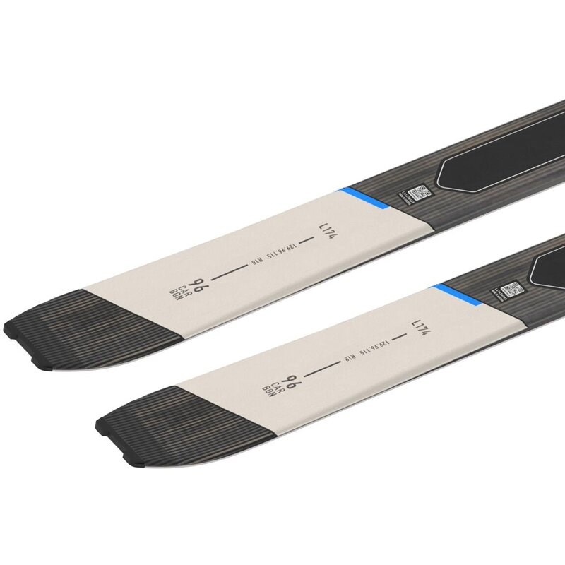 Neu Eingetroffen Salomon Herren Freeride Ski N MTN 96 CARB Rain - Regentag/Prozessblau/Schwarz