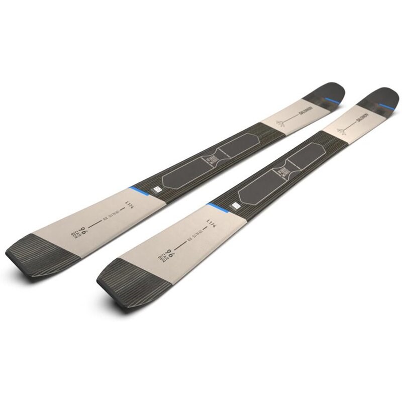 Neu Eingetroffen Salomon Herren Freeride Ski N MTN 96 CARB Rain - Regentag/Prozessblau/Schwarz