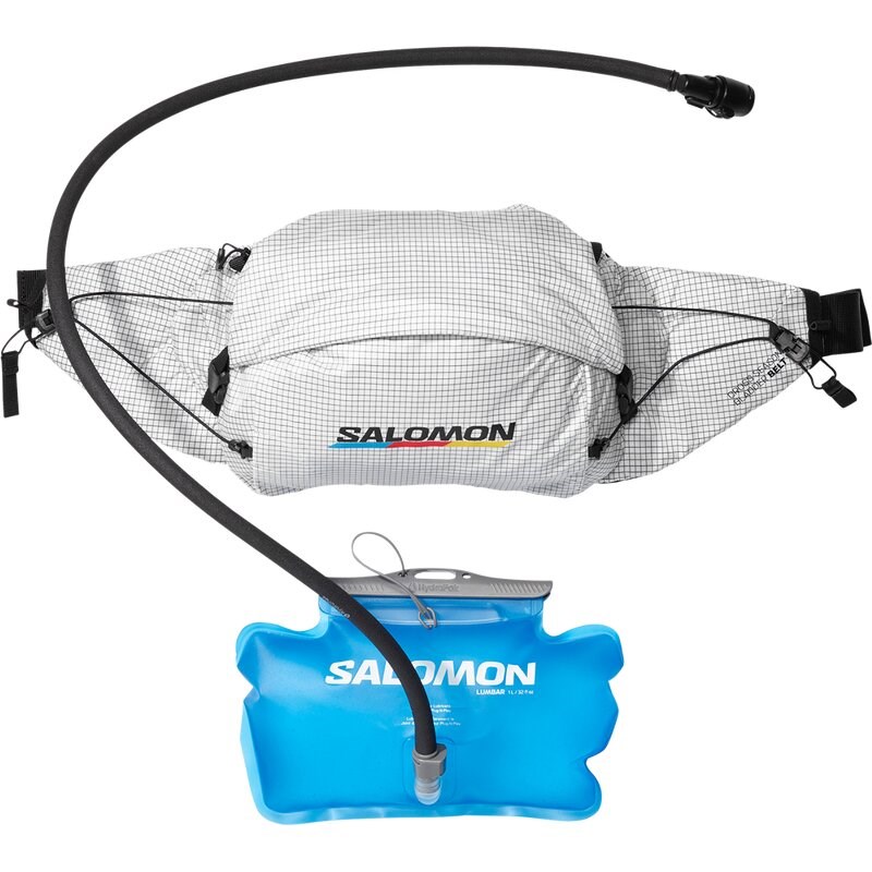 Neu Eingetroffen Salomon Kleintasche CROSS SEASON WAIST RACE - WEISS/SCHWARZ