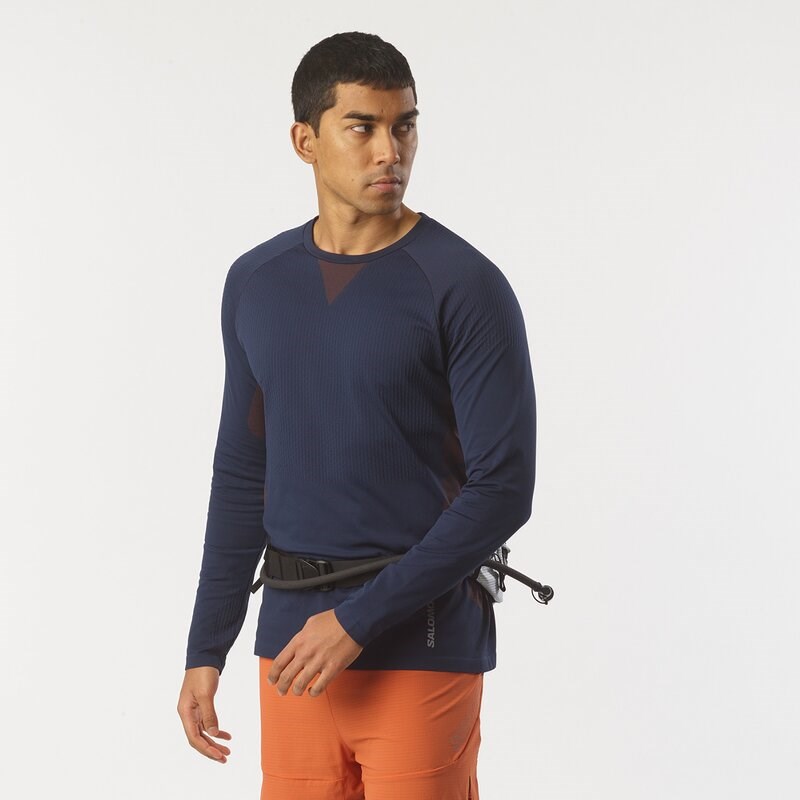 Neu Eingetroffen Salomon Kleintasche CROSS SEASON WAIST RACE - WEISS/SCHWARZ