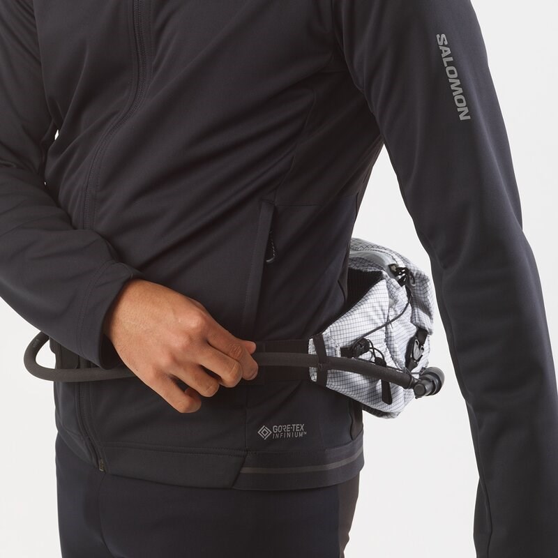 Neu Eingetroffen Salomon Kleintasche CROSS SEASON WAIST RACE - WEISS/SCHWARZ