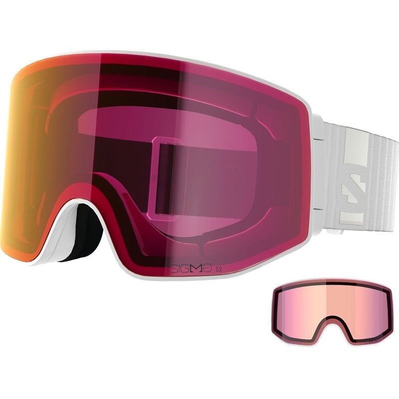 Neu Eingetroffen Salomon Herren Brille GOGGLES SENTRY PRIME SIGMA - Weiß