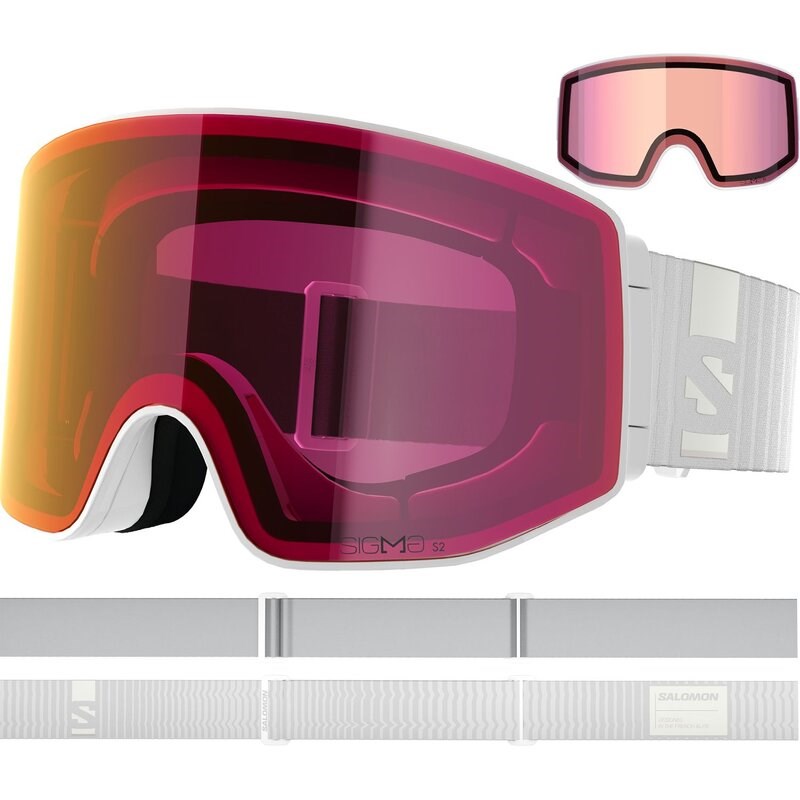 Neu Eingetroffen Salomon Herren Brille GOGGLES SENTRY PRIME SIGMA - Weiß