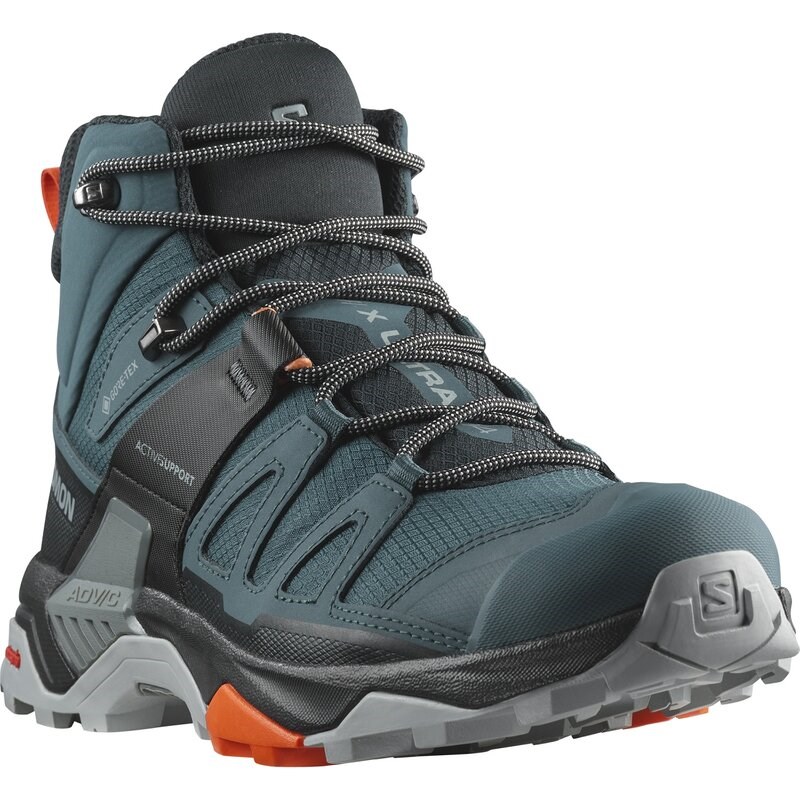 Neu Eingetroffen Salomon Herren Multifunktionsstiefel SHOES X ULTRA 4 MID GTX - Sternengucker/Schwarz/Scharlachroter Ibis