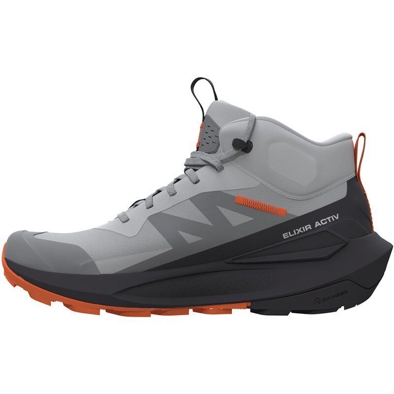 Neu Eingetroffen Salomon Herren Multifunktionsstiefel SHOES ELIXIR ACTIV MID GTX - Gletschergrau/Phantom/Drachenfeuer