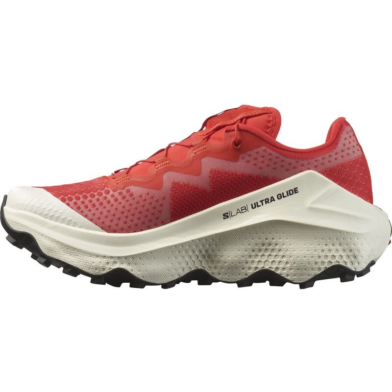 Neu Eingetroffen Salomon Herren Trailrunningschuhe SHOES - Feuriges Rot/Pompejanisches Rot/Vanilleeis