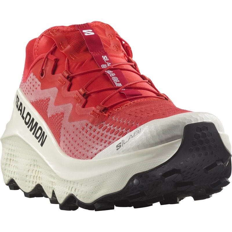 Neu Eingetroffen Salomon Herren Trailrunningschuhe SHOES - Feuriges Rot/Pompejanisches Rot/Vanilleeis