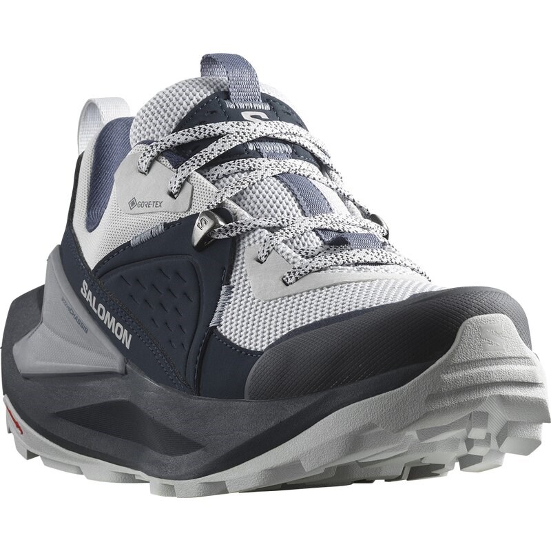 Neu Eingetroffen Salomon Damen Multifunktionsschuhe SHOES ELIXIR GTX W - Carbon/Perlblau/Feuerstein