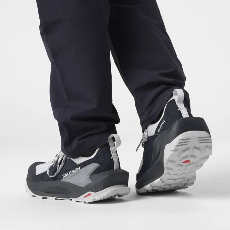 Neu Eingetroffen Salomon Damen Multifunktionsschuhe SHOES ELIXIR GTX W - Carbon/Perlblau/Feuerstein