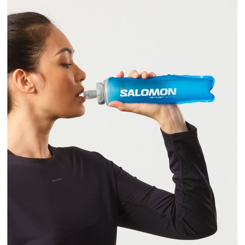Neu Eingetroffen Salomon Trinkbehälter SOFT FLASK - Klares Blau