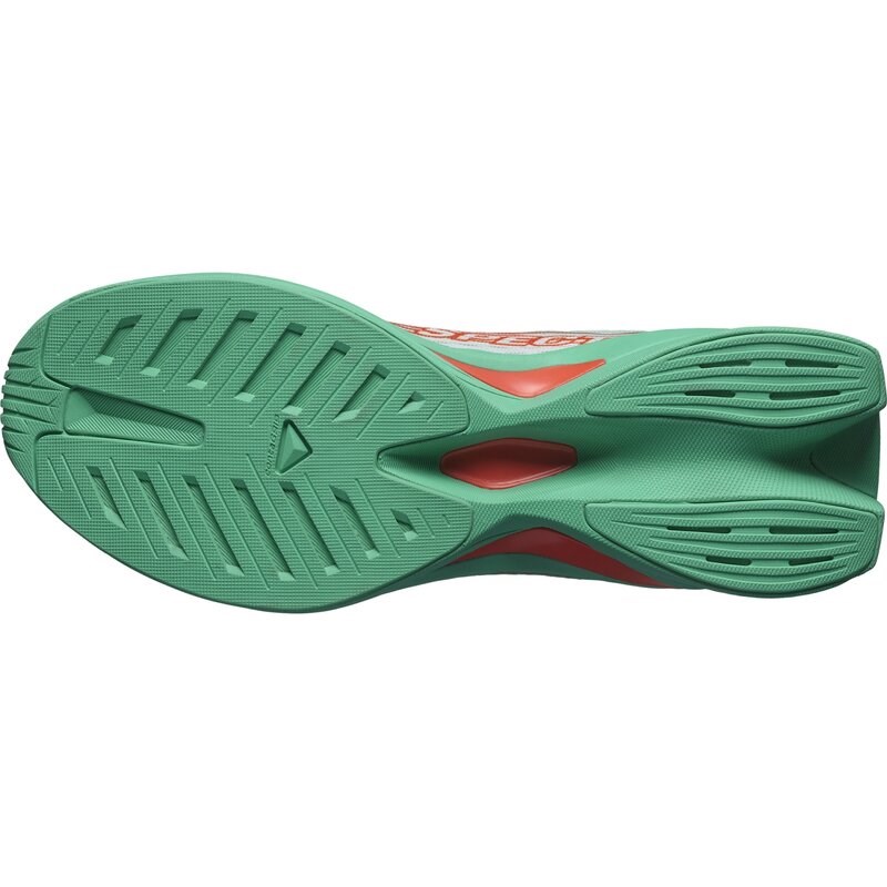 Neu Eingetroffen Salomon Herren Laufschuhe SHOES SPECTUR 2 - Bay/Kirschtomate/Elektrisches Grün