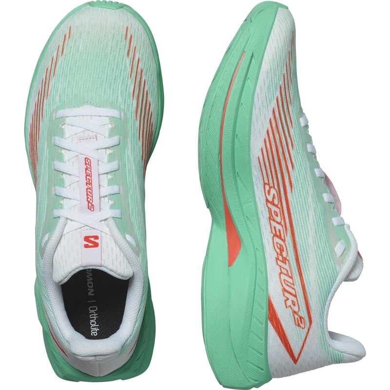 Neu Eingetroffen Salomon Herren Laufschuhe SHOES SPECTUR 2 - Bay/Kirschtomate/Elektrisches Grün