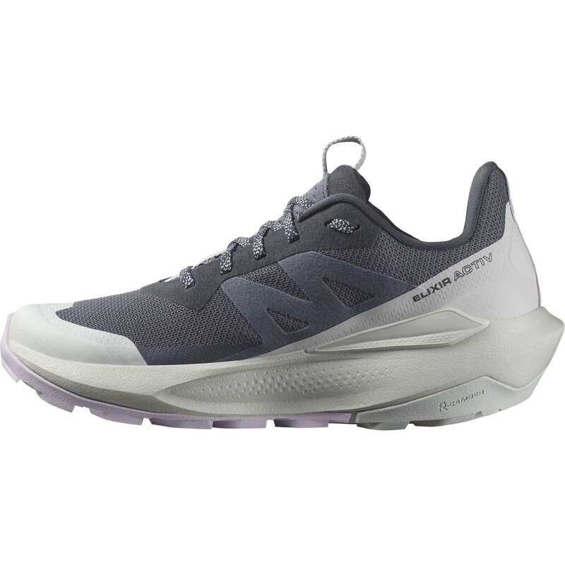 Neu Eingetroffen Salomon Damen Multifunktionsschuhe SHOES ELIXIR ACTIV GTX W - Tinte/Gletschergrau/Orchideenblüte