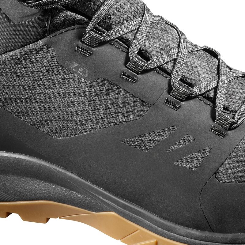 Neu Eingetroffen Salomon Herren Schuhe OUTsnap CSWP - Schwarz/Ebenholz/Gummi a