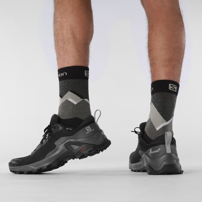 Neu Eingetroffen Salomon Herren Multifunktionsschuhe SHOES X REVEAL 2 GTX - Schwarz/Magnet/Quarry