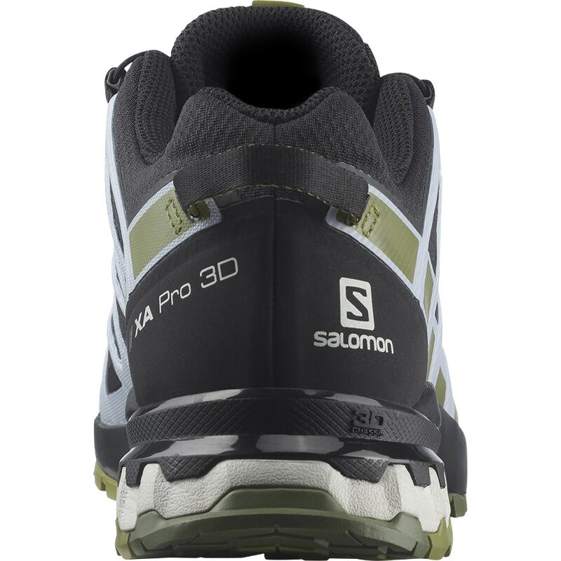 Neu Eingetroffen Salomon Damen Trailrunningschuhe SHOES XA PRO 3D v8 GTX W - Schwarz/Grünes Moos/Zenblau