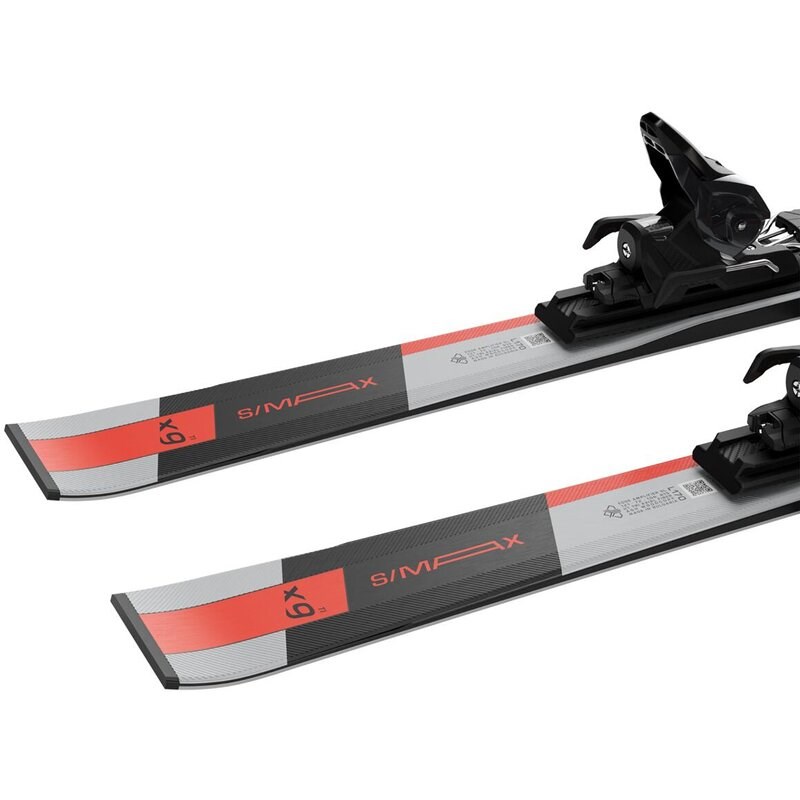 Neu Eingetroffen Salomon Herren All-Mountain Ski E - Chrom/Neonrot/Schwarz