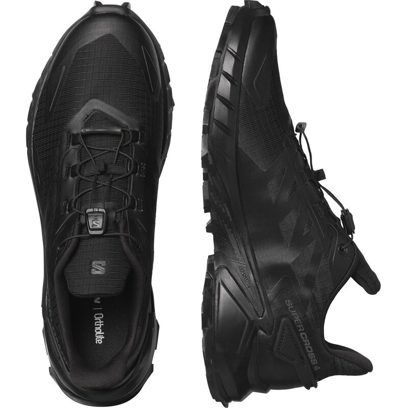 Neu Eingetroffen Salomon Herren Trailrunningschuhe SHOES SUPERCROSS 4 - Schwarz/Schwarz/Schwarz