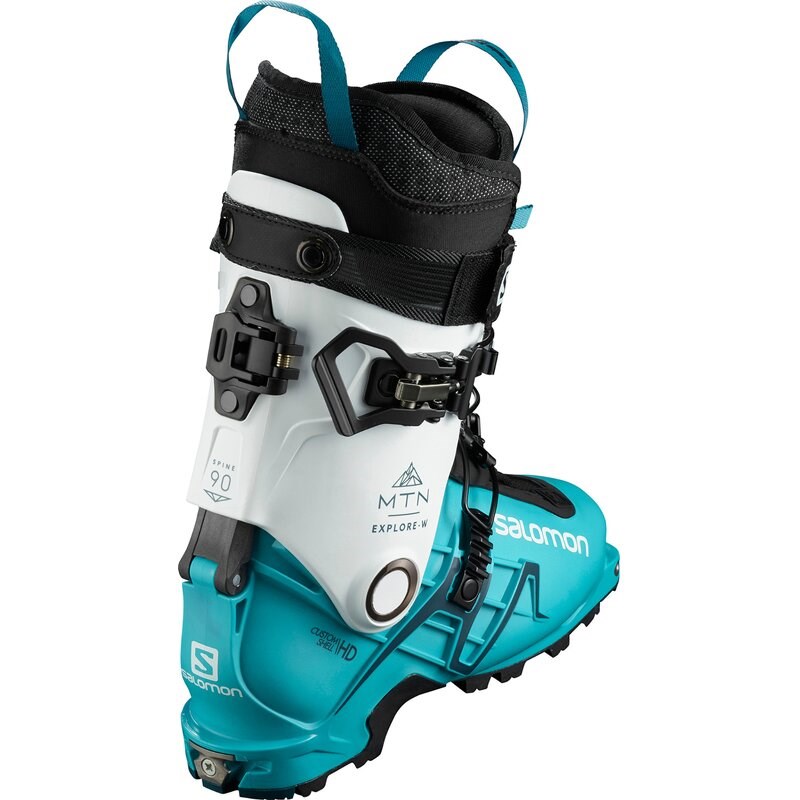 Neu Eingetroffen Salomon ALP. BOOTS MTN EXPLORE W - Weiß/Taucherblau/Marokkanisch Blau