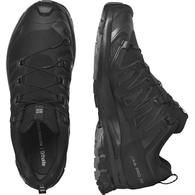 Neu Eingetroffen Salomon Herren Trailrunningschuhe SHOES XA PRO 3D V9 WIDE GTX - Schwarz/Phantom/Zinn
