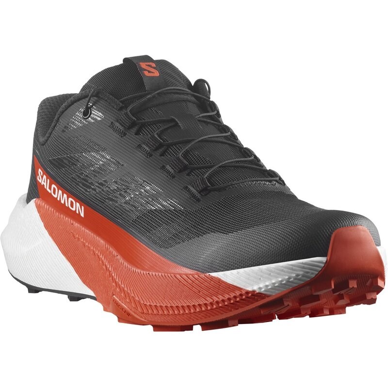 Neu Eingetroffen Salomon Herren Trailrunningschuhe SHOES PULSAR - Schwarz/Weiß/Kirschtomate