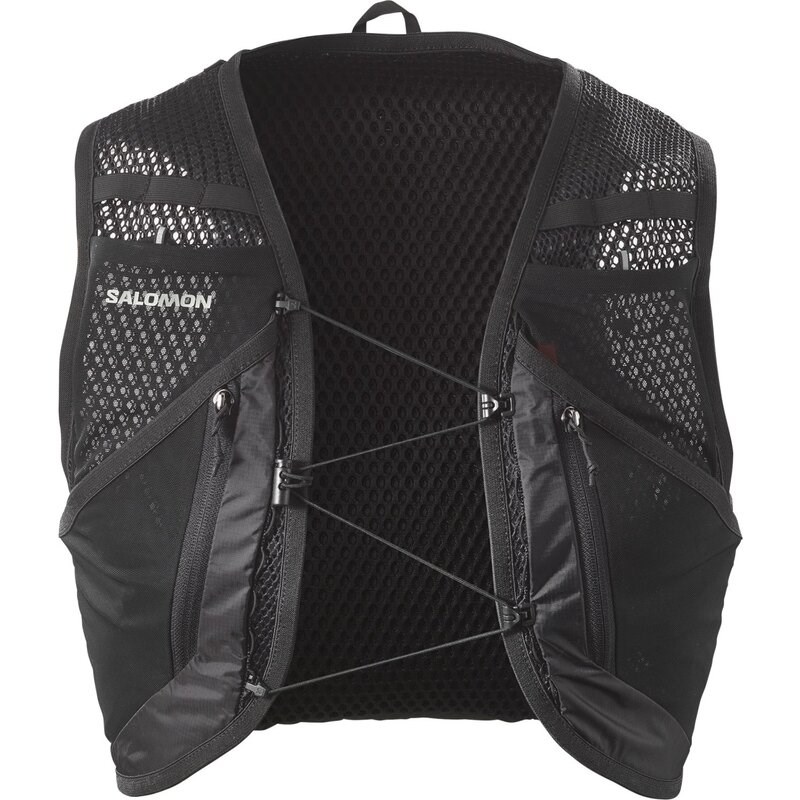 Neu Eingetroffen Salomon Rucksack ACT SKIN 12 NO FLASKS - SCHWARZ / METALL