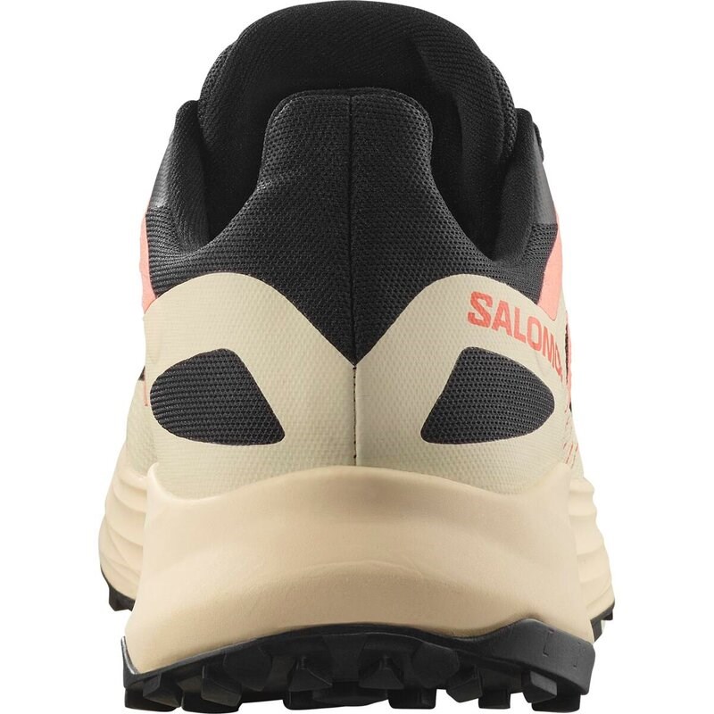 Neu Eingetroffen Salomon Damen Trailrunningschuhe SHOES ULTRA FLOW W - Schwarz/Zarter Pfirsich/Fusion Coral