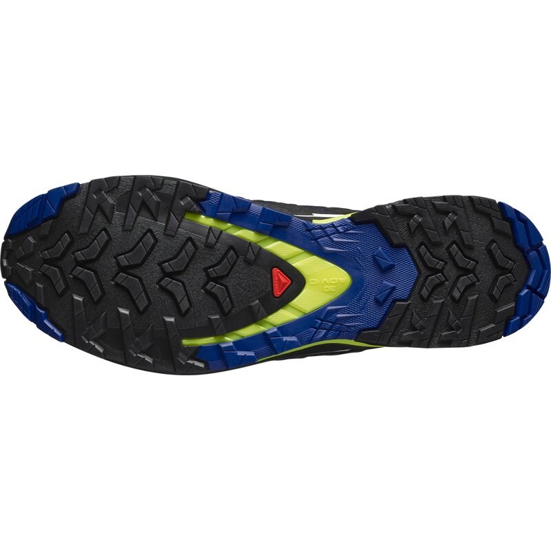 Neu Eingetroffen Salomon Herren Trailrunningschuhe SHOES XA PRO 3D V9 GTX - Schwarz/Surf the Web/Sicherheitsgelb