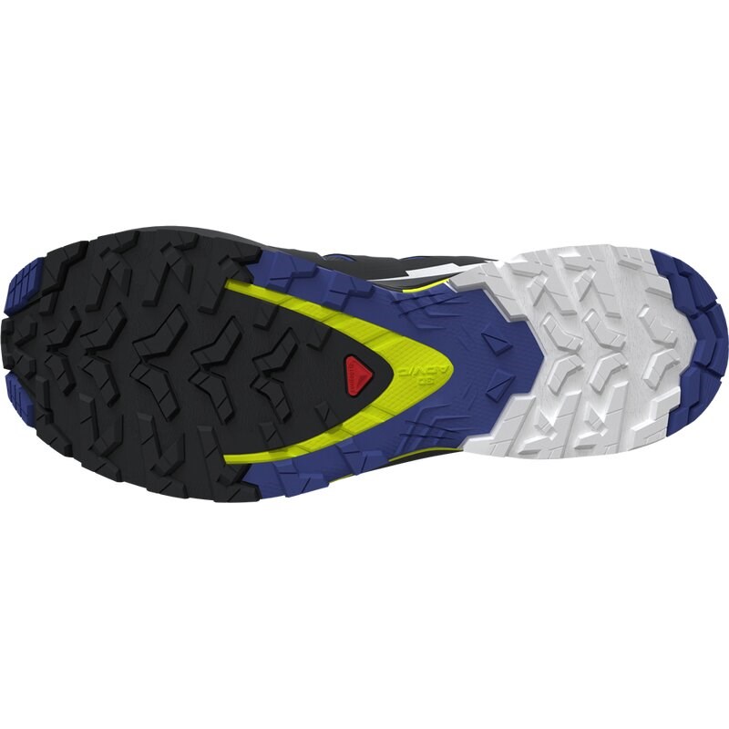 Neu Eingetroffen Salomon Herren Trailrunningschuhe SHOES XA PRO 3D V9 GTX - Schwarz/Surf the Web/Sicherheitsgelb