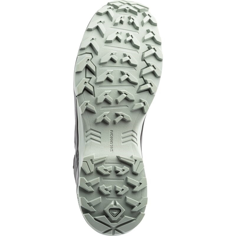 Neu Eingetroffen Salomon Damen Multifunktionsschuhe SHOES EXTEND GTX W - Asphalt/Schwarz/Grünes Milieu