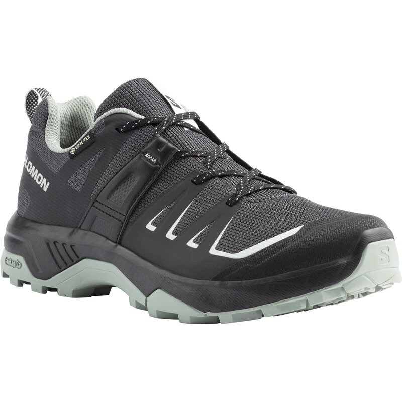 Neu Eingetroffen Salomon Damen Multifunktionsschuhe SHOES EXTEND GTX W - Asphalt/Schwarz/Grünes Milieu