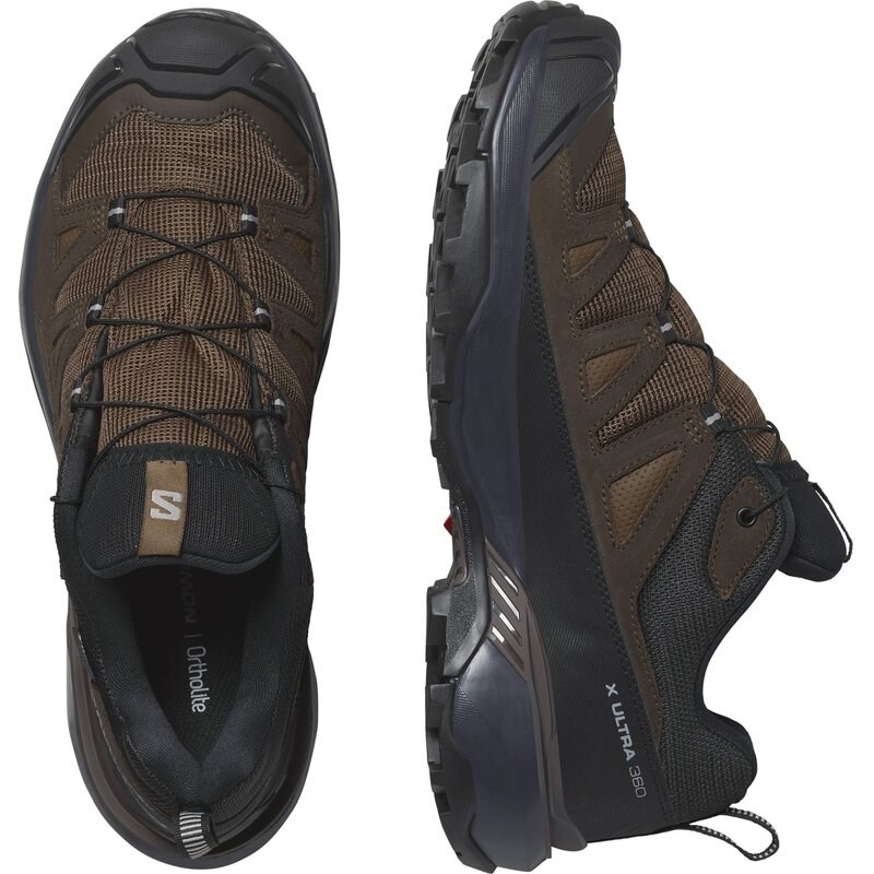 Neu Eingetroffen Salomon Herren Multifunktionsschuhe SHOES X ULTRA 360 LTR GTX - Dunkle Erde/Delicioso/Haifischhaut