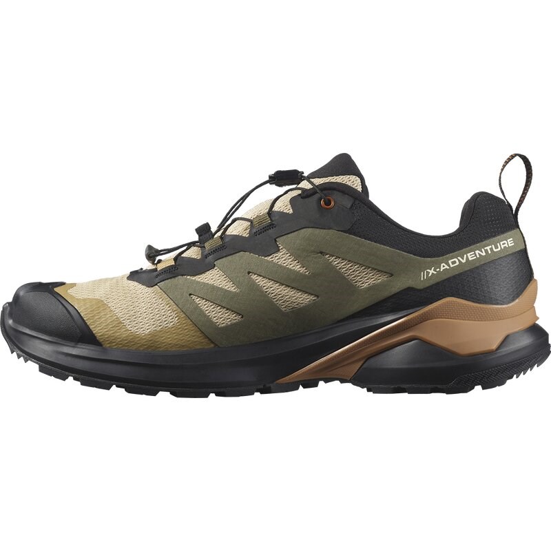 Neu Eingetroffen Salomon Herren Trailrunningschuhe SHOES X-ADVENTURE GTX - Safari/Schwarz/Zuckermandel