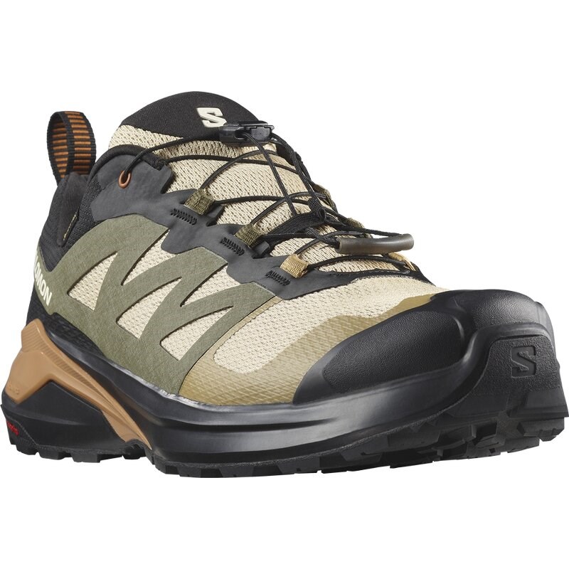 Neu Eingetroffen Salomon Herren Trailrunningschuhe SHOES X-ADVENTURE GTX - Safari/Schwarz/Zuckermandel