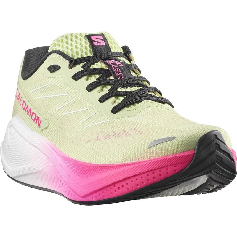 Neu Eingetroffen Salomon Damen Laufschuhe SHOES AERO BLAZE 3 W - Schmetterling/Weiß/Knockout-Pink