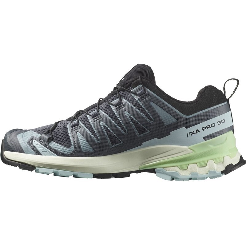 Neu Eingetroffen Salomon Damen Trailrunningschuhe SHOES XA PRO 3D V9 W - Turbulenz/Eisiges Aquamarin/Patinagrün