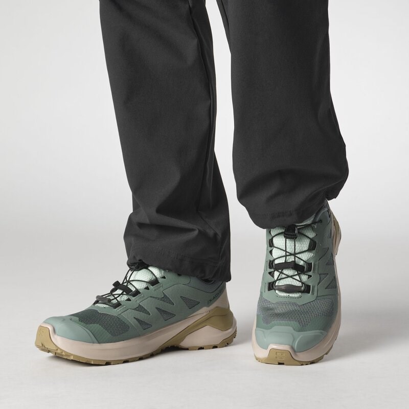 Neu Eingetroffen Salomon Damen Trailrunningschuhe SHOES X-ADVENTURE GTX W - Nordatlantik / Federgrau / Antikbronze