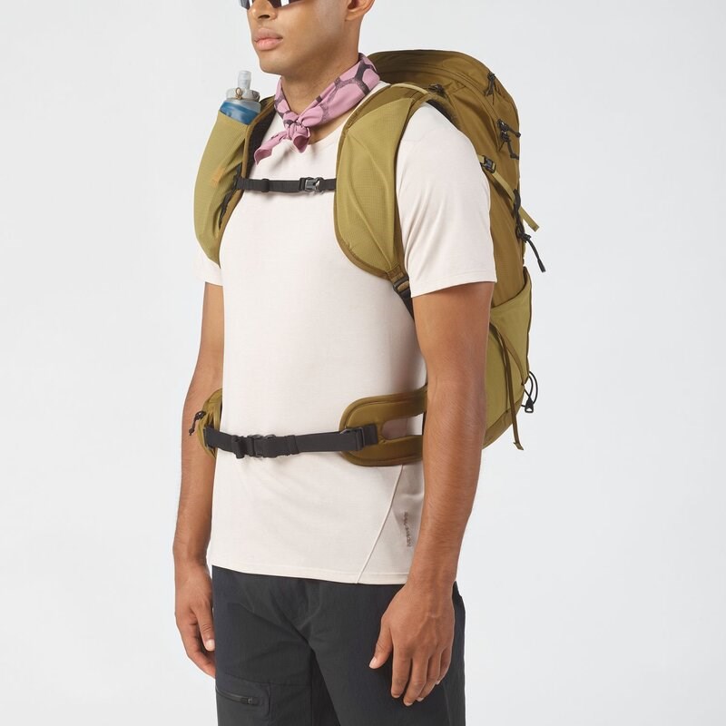 Neu Eingetroffen Salomon Rucksack AEROTREK - BRILLANTES OLIV / Weide / SCHWARZ