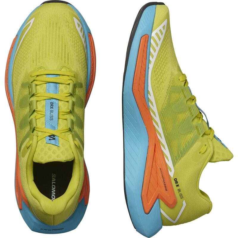 Neu Eingetroffen Salomon Herren Laufschuhe SHOES DRX BLISS - Schwefelquelle/Drachenfeuer/Pfau