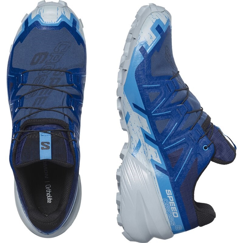 Neu Eingetroffen Salomon Herren Trailrunningschuhe SHOES SPEEDCROSS 6 GTX - Blue Print/Ibiza Blue/Quarry