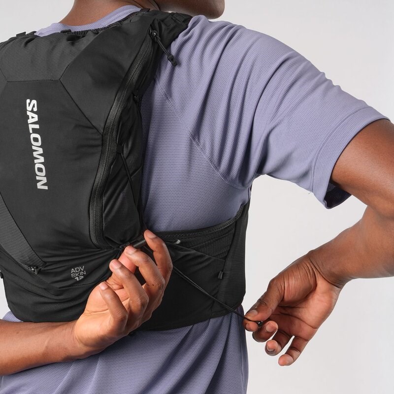 Neu Eingetroffen Salomon Rucksack ADV SKIN 12 SET - SCHWARZ