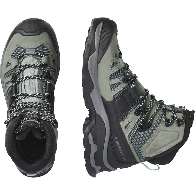 Neu Eingetroffen Salomon Damen Trekkingstiefel SHOES QUEST 4 GTX W - Schiefer/Trooper/Opalblau