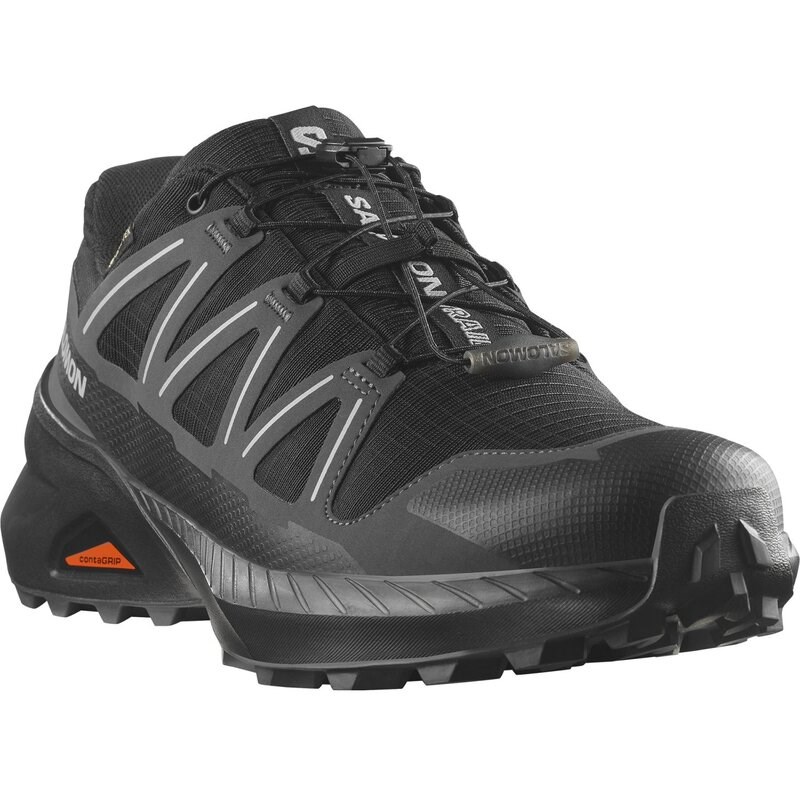 Neu Eingetroffen Salomon Herren Trailrunningschuhe SHOES SPEEDCROSS PEAK GTX - Schwarz/Schwarz/Asphalt