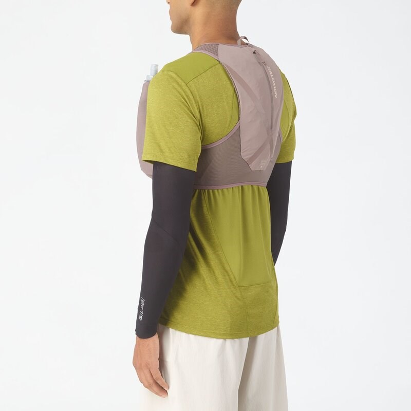 Neu Eingetroffen Salomon Rucksack GRVL SKIN - EISEN / SILBERWOLKE