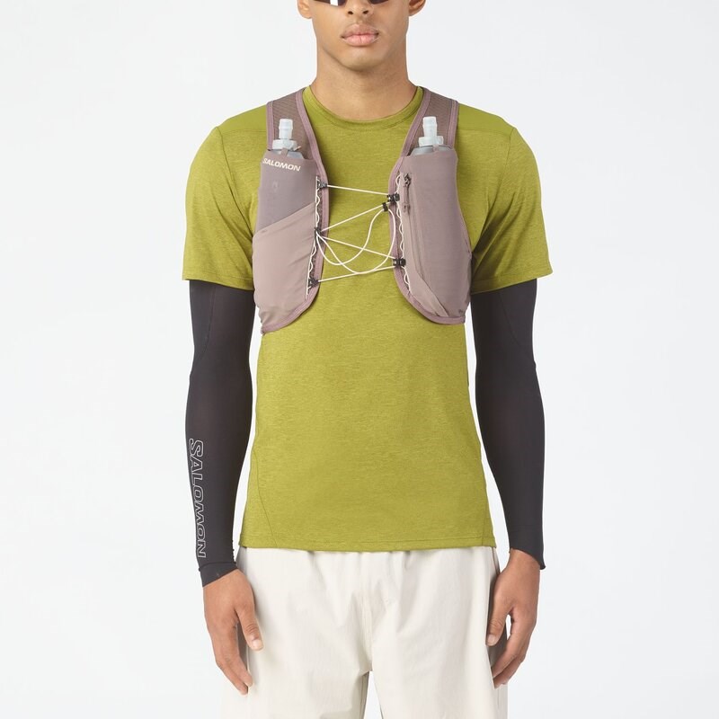 Neu Eingetroffen Salomon Rucksack GRVL SKIN - EISEN / SILBERWOLKE